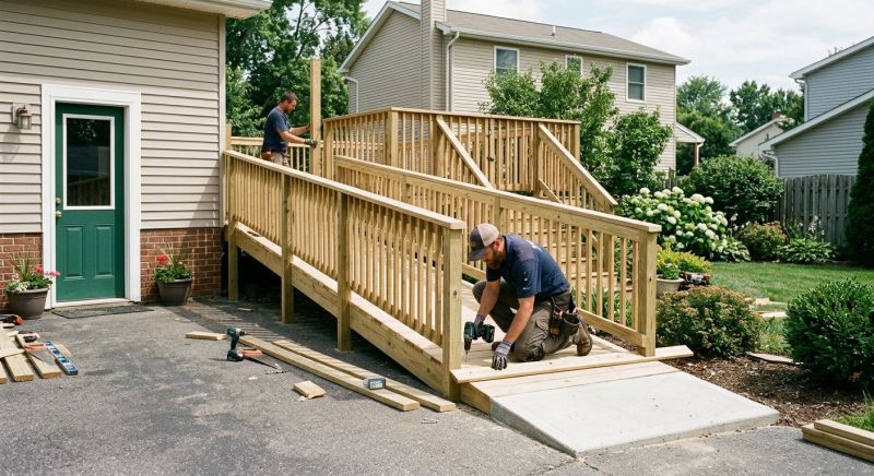 Deck Ramp Construction in Kansas City, KS