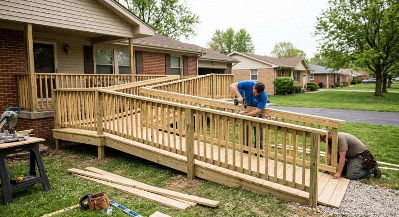 Accessible Ramp Installation in Kansas City, KS