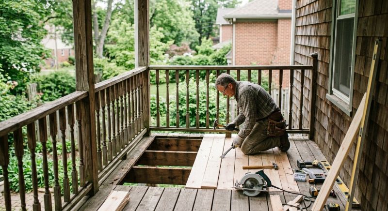 Deck Lattice Repair in Redmond, WA