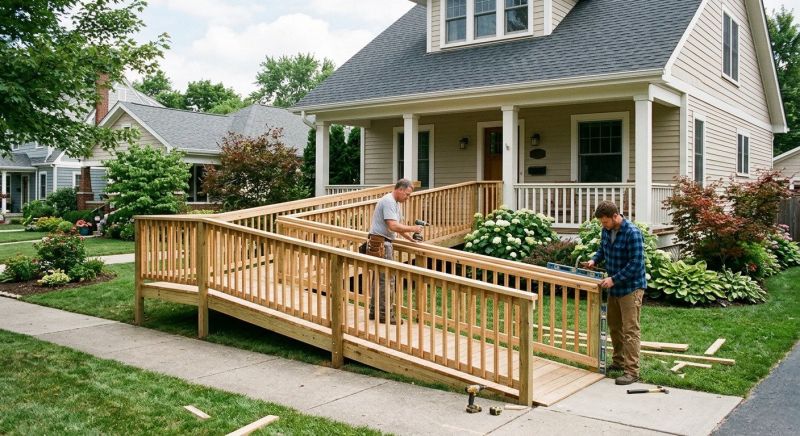 Wheelchair Ramp Construction in Kansas City, KS