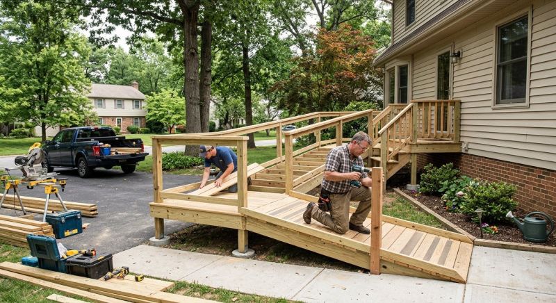 Wood Ramp Service in Wilmington, NC